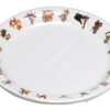 Paper Plate bauxili Animals 10x23cm Ø - Image 2
