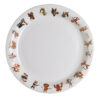 Paper Plate bauxili Animals 10x23cm Ø