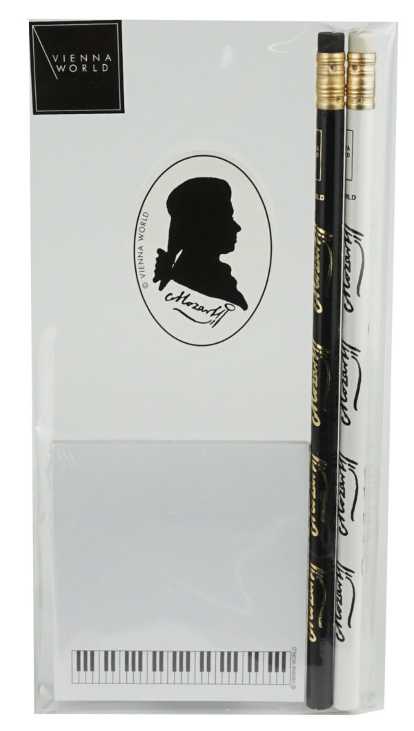 Schreibset Mozart Silhouette 3-tlg