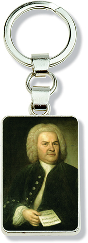 Schlüsselanhänger Bach Portrait