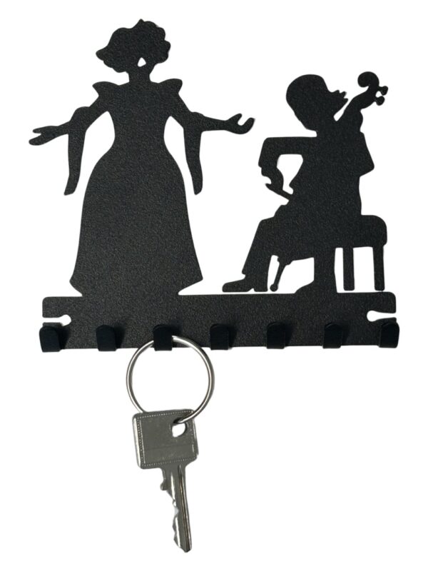 Schlüsselboard Sängerin/Cellist 12cm