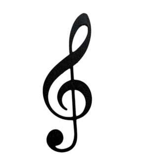 Magnet Violinschlüssel 7cm