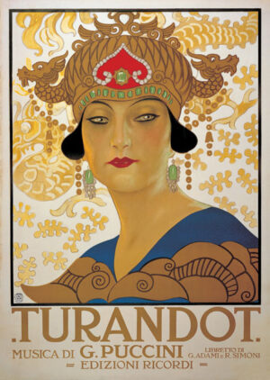 Grusskarte Turandot (inkl. Briefumschlag)