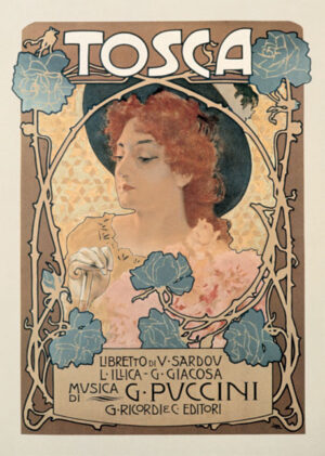 Grusskarte Tosca (inkl. Briefumschlag)