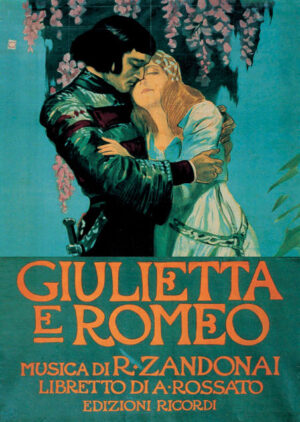 Grusskarte Giulietta E Romeo (inkl. Briefumschlag)