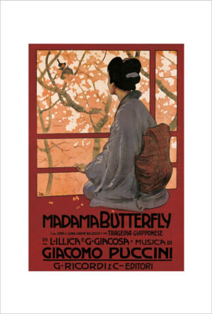 Kunstdruck Madama Butterfly