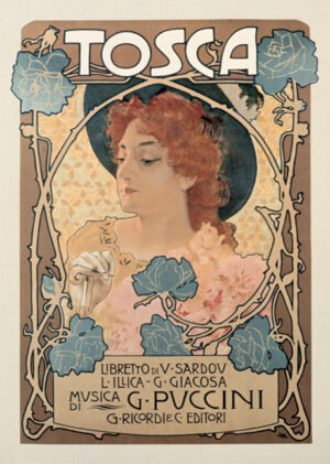 Postkarte Tosca