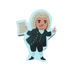 Radiergummi bauxili Komponisten Bach lose